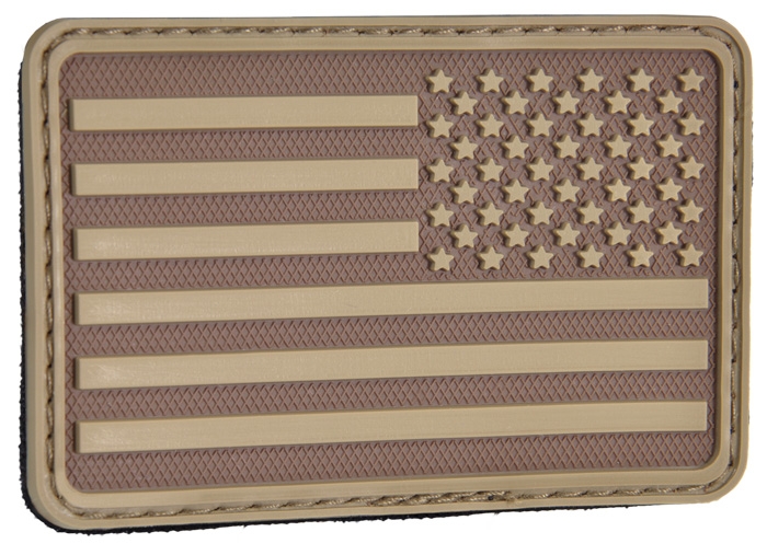 Hazard 4 USA Flag (Right Arm) Rubber Patch